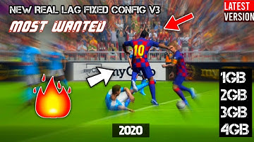 LAG Killer V3? PES 20 Mobile LAG FIXED MOD V3 | Finally Here | (NO ROOT) | NO FAKE | 100% WORKING