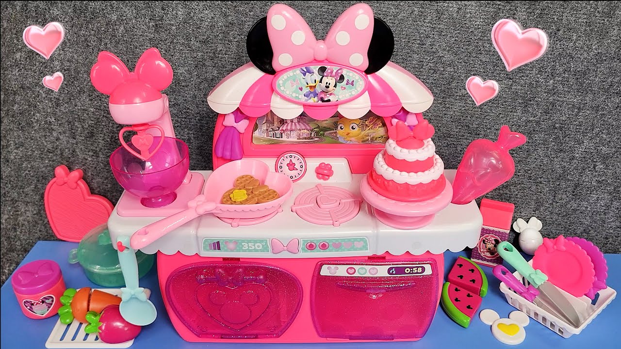 Disney, Kitchen, Mickey And Minnie Mouse Ultimate Kitchen Set