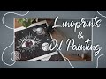 Making a Linocut Series | Artsy Vlog 07 🪐