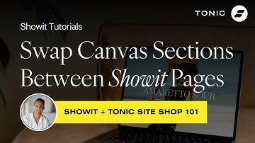 Add and Move a Canvas Section to My Showit Website