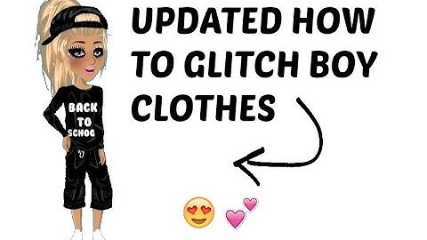 Updated How To Glitch Boy Clothes on MSP without Charles Proxy! (Stays in closet) ♥