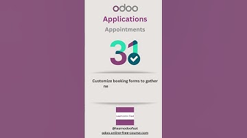 Odoo Applications - Appointments