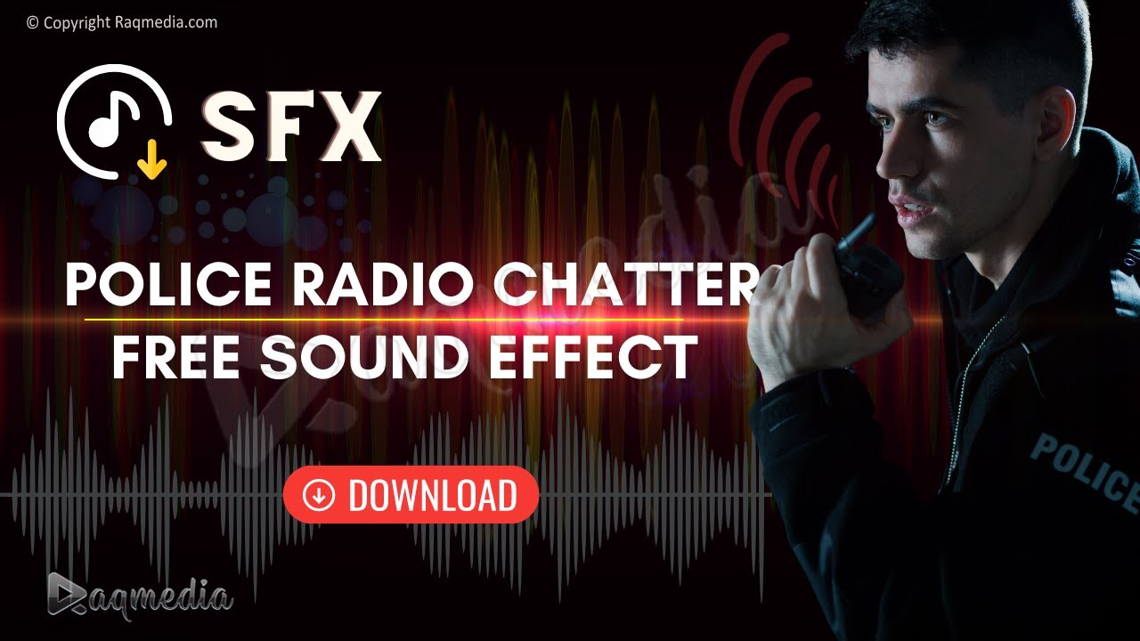 Police Chatter Sound Effect SFX HD 👮 Walkie Talkie Police Radio - YouTube