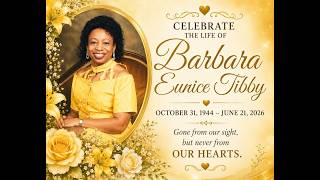 Thanksgiving Service for Barbara Tibby
