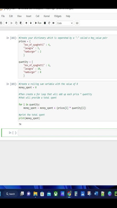 Part 11 | Python Programming | Creating and working with Dictionaries ...