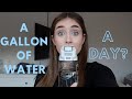 I DRANK A GALLON OF WATER EVERYDAY FOR A WEEK.. And This Is What Happened!!