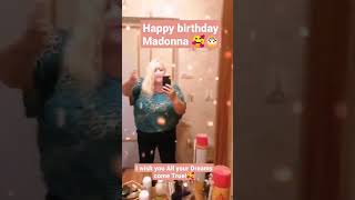 Happy birthday Madonna 🥰🎂✨