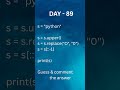 #shortsfeed #codingchallenge #interview #python #developers #shortsviral #trending #shortvideo
