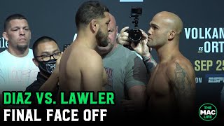 Nick Diaz vs. Robbie Lawler II | UFC 266 Final Face Off