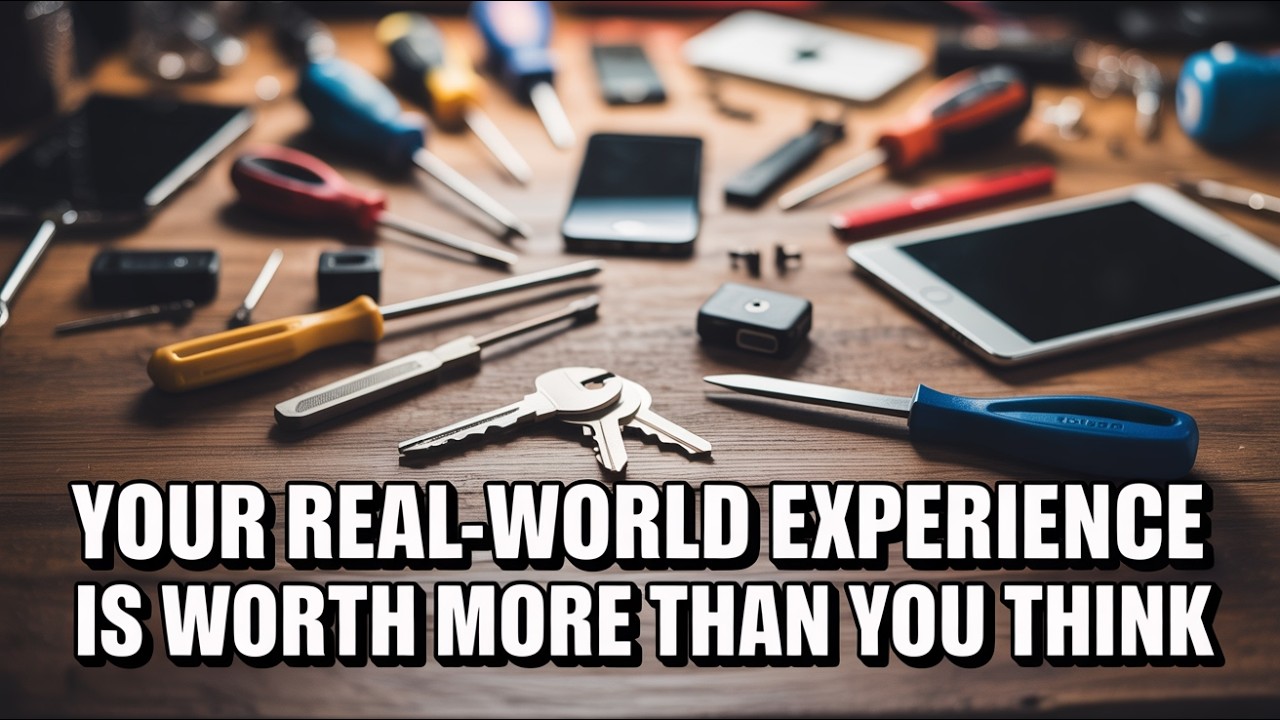 Your Real-World Experience Is Worth More Than You Think | Passive Income