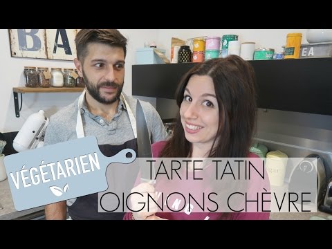 [-recette-vegetarienne-]-tarte-tatin-oignons-chèvre