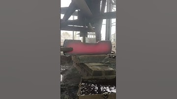 What will a huge rectangular iron block be forged into| Amazing Heavy Forging Video