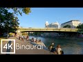A beautiful early evening walk at the Danube Canal in Vienna + Sunset Time Lapse