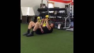 Banded Dead Bug for Stronger Core