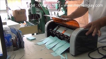 Máy cắt name card.wmv