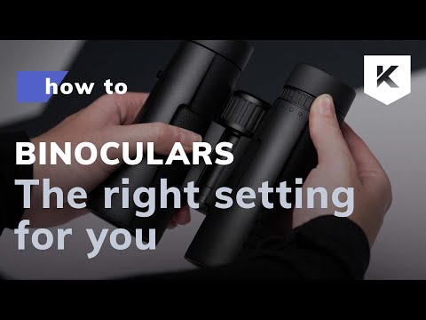 How to set up your binoculars
