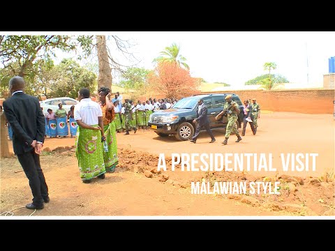 A Presidential visit Malawian style