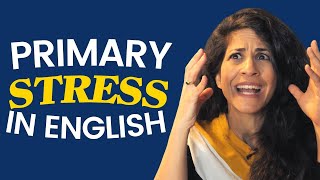 Are you struggling with understanding word stress? Watch this ✨