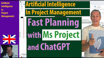 #1 AI in Project Management ● 🚀Fast Planning with Ms Project and ChatGPT ● Ms Project 2023 #10