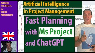 #1 AI in Project Management ● Fast Planning with Ms Project and ChatGPT ● Ms Project 2023 #10