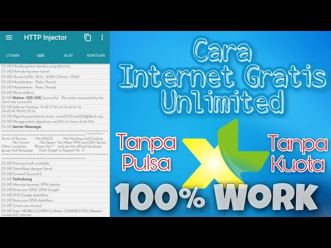 100 Work Cara Internet Gratis Unlimited Xl Axis Tanpa Pulsa Tanpa Kuota Terbaru 2017 Youtube