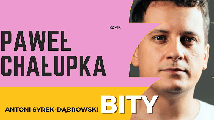 Antoni Syrek-Dąbrowski BITY 71: Paweł Chałupka