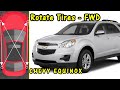 How to Rotate Tires on your Driveway - FWD Chevy Equinox