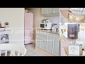 How to paint your fridge, how I painted my fridge from black to retro pink.