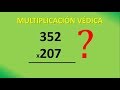 MULTIPLICACIÓN FÁCIL CON EL MÉTODO VÉDICO