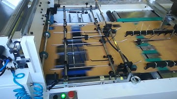 HT1100TC huatai window patching do super large corrugated paper box making machine