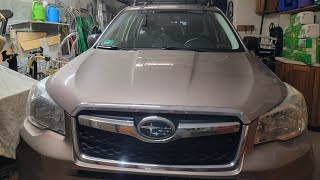 2014 - 2019 Subaru Forester Headlight Bulb Change