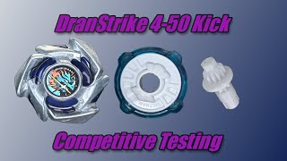 DranStrike 4-50 Kick Competitive Testing | Beyblade X