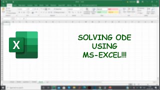 Batch Reactor Simulation Using MS Excel