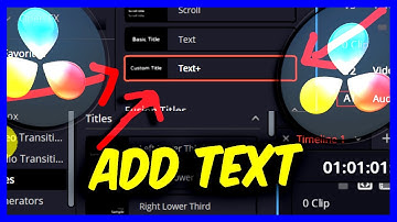 How To Add Text In Davinci Resolve 18 Tutorial for Complete Beginners