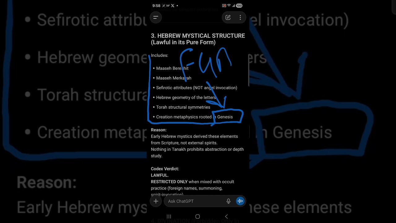 Part 2 of Hebrew Astrology and Mysticism Are Not Divining