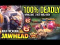 Jawhead best build 2024  build top global jawhead gameplay  mobile legends