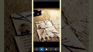 Instagram Profile Screenshot Editing || Burning Instagram Profile Glass In PicsArt |PicsArt Editing
