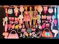 ASMR 10.38 minutes most satisfying with unboxing hello Barbie Dolls fashion cosmetics toys 💄💅