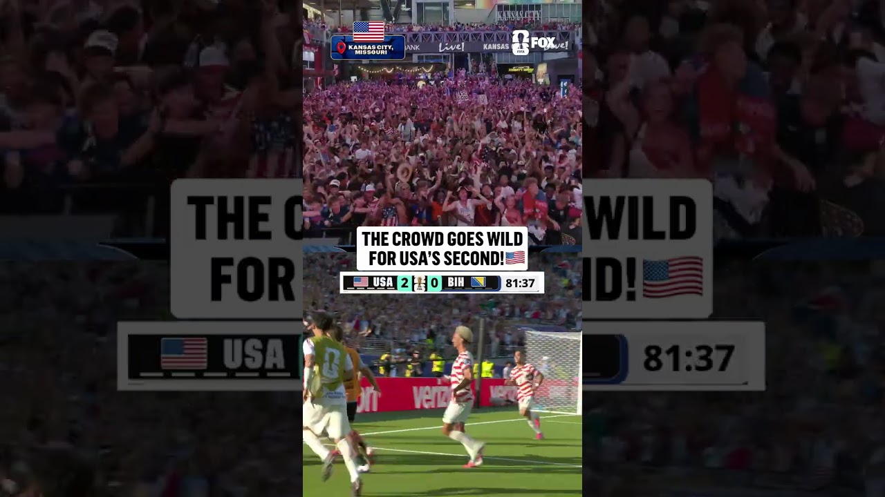 ELECTRIC reactions in Kansas City to Malik Tillman's free kick goal