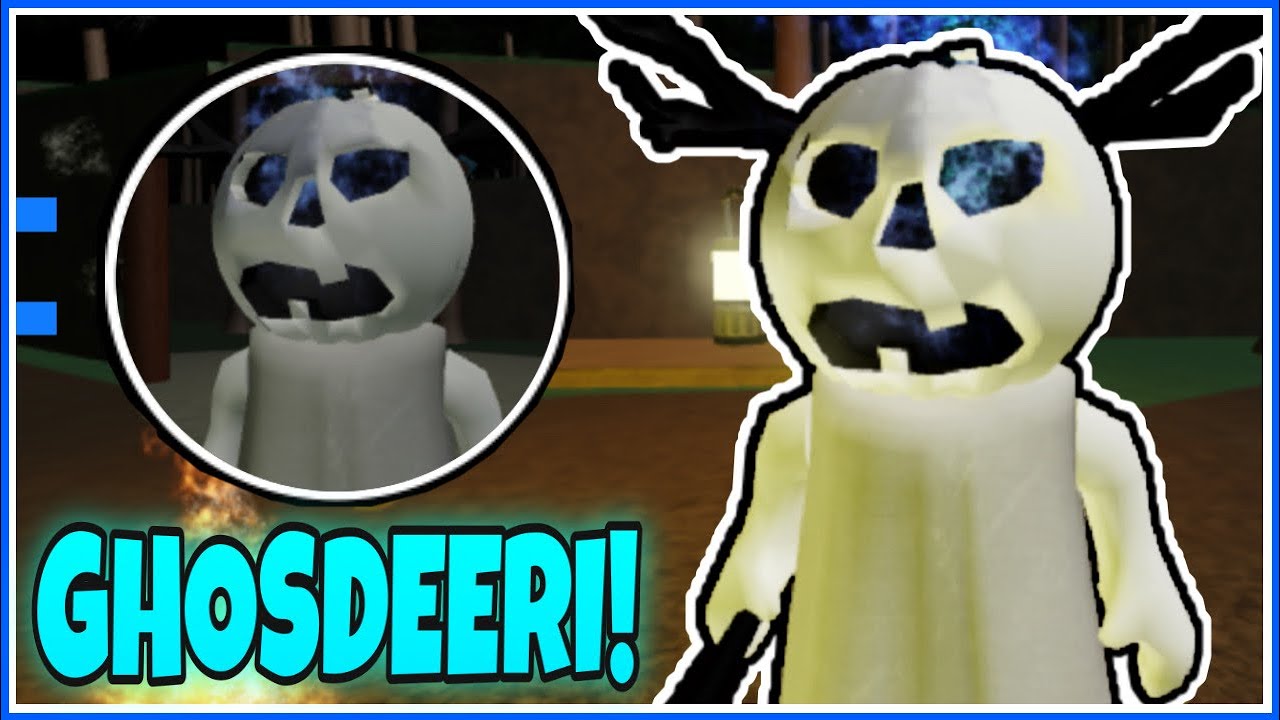 Limited How To Get Ghosdeeri Badge Ghost Deer Morph Skin In Piggy Rp 2 Roblox Youtube - roblox ghosdeeri hat