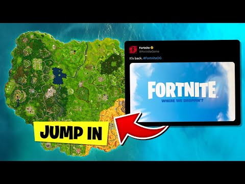 Here is EVERYTHING we know about the RETURN of CHAPTER 1 - Fortnite OG!