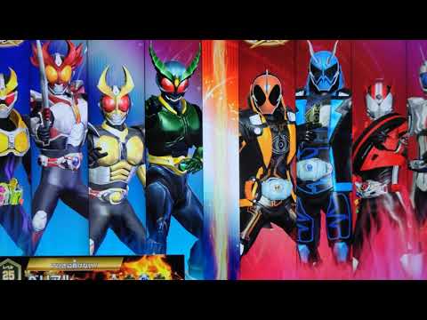 仮面ライダーバトルガンバレジェンズ アギトゲーマー&アギト&ギルス&シャイニングフォームVSドライブ&マッハ&スペクター&ゴースト