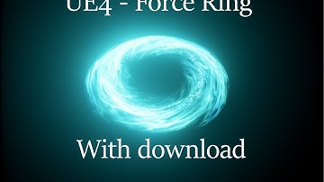 [UE4] ForceRing Speed Create - With Download