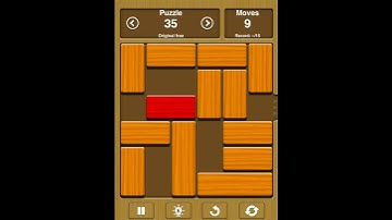 Unblock Me Solutions for original free level #35