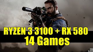 RYZEN 3 3100 RX 580 ( 14 GAMES )