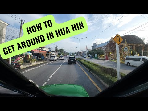 How to get around in Hua Hin, Thailand | Local bus, TukTuk, Taxi and more