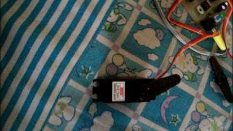 servo with pic16f877a