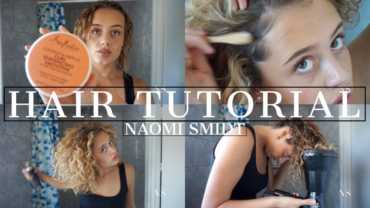 CURLY HAIR TUTORIAL 2B 2C | NAOMI SMIDT