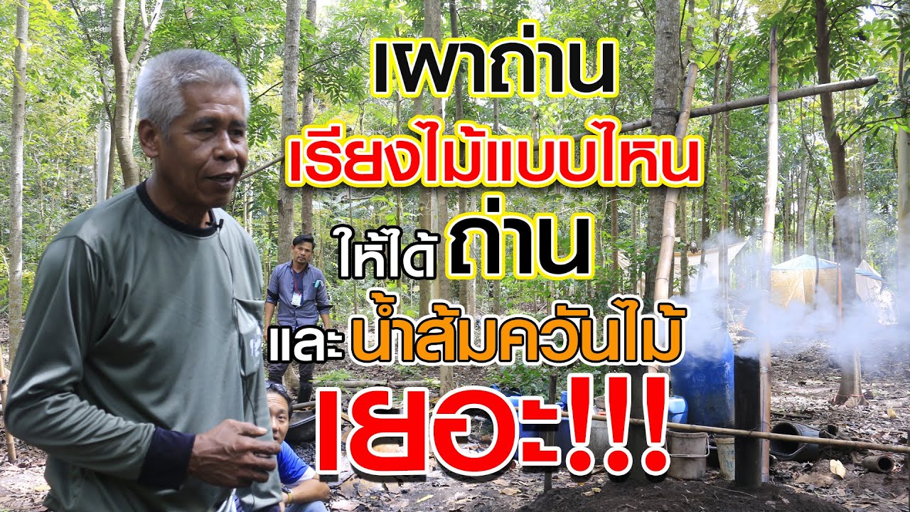 ปุ๋ยแพง ผลิตน้ำส้มควันไม้ไว้ใช้เองในการเกษตร ไม่ต้องซื้อให้เสียเงิน  | คนรักษ์ป่า ep 228