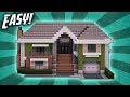Minecraft: How To Build A Suburban House Tutorial (#5)